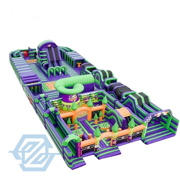  لعبة كبيرة قابلة للنفخ في متنزه عقبة للتسلية